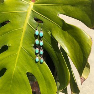 Sterling Silver Turquoise Earrings
